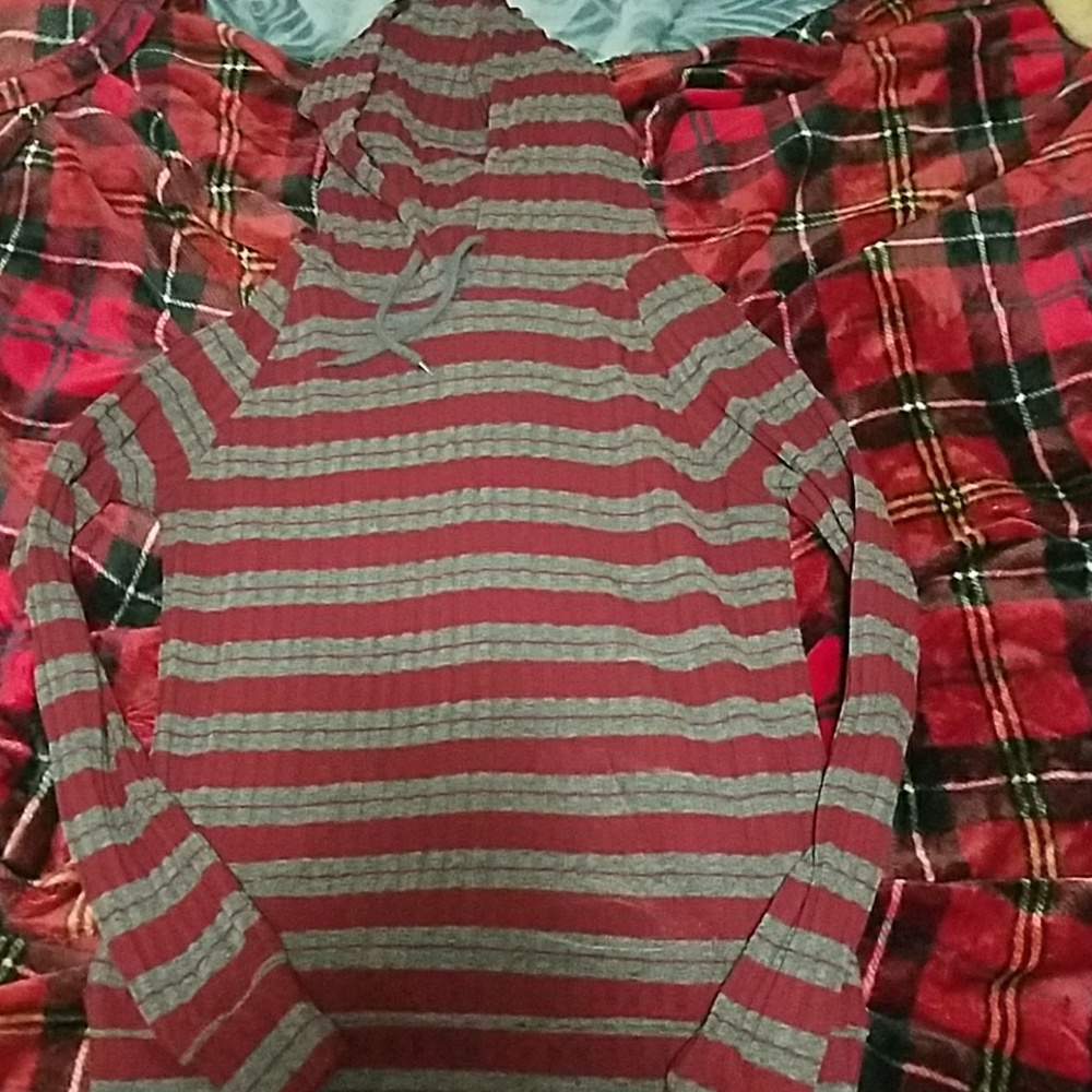 Gray and Red Jacket (*SEE DESC)